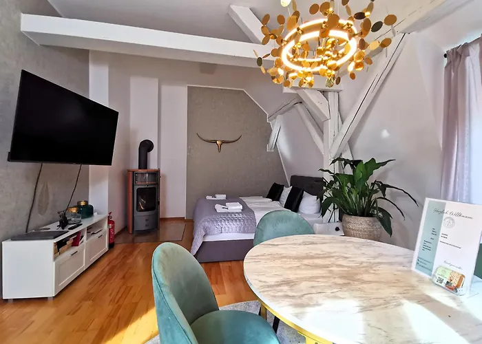 Bohnapartments Steigerwald - In Der Stadt - Vollausstattung - Wlan - Parkplaetze Apartmán *